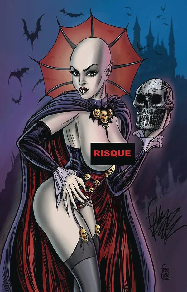 Vampire Macabre Nosferatu SP One Shot Cover F Nude Signed - Walt's Comic Shop