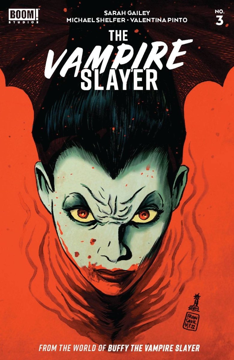 Vampire Slayer (Buffy) #3 Cover B Blood Red Foil Stamp Variant - Walt's Comic Shop