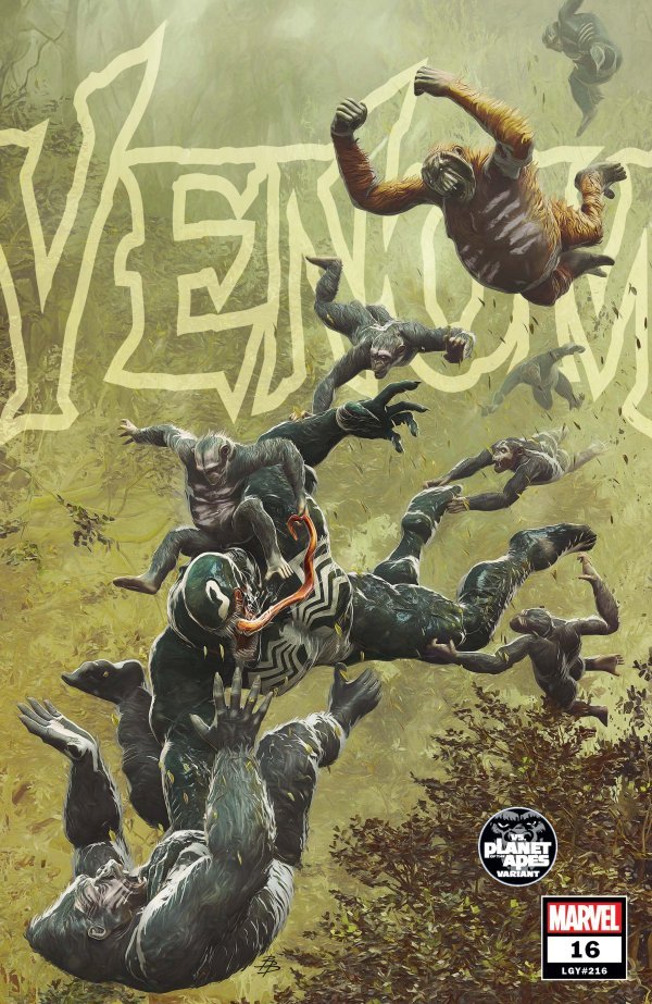 Venom #16 Barends Planet of the Apes Variant - Walt's Comic Shop