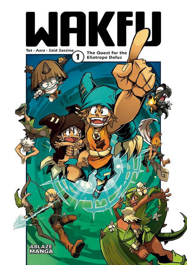 Wakfu Manga Vol 1: The Quest For The Eliatrope Dofus GN - Walt's Comic Shop