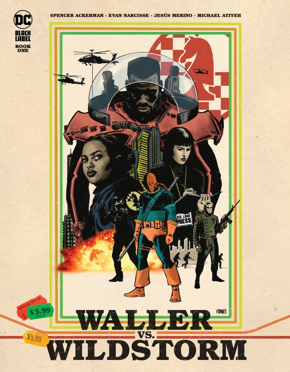 Waller Vs Wildstorm #1 (Of 4) Cvr A Fornes - Walt's Comic Shop