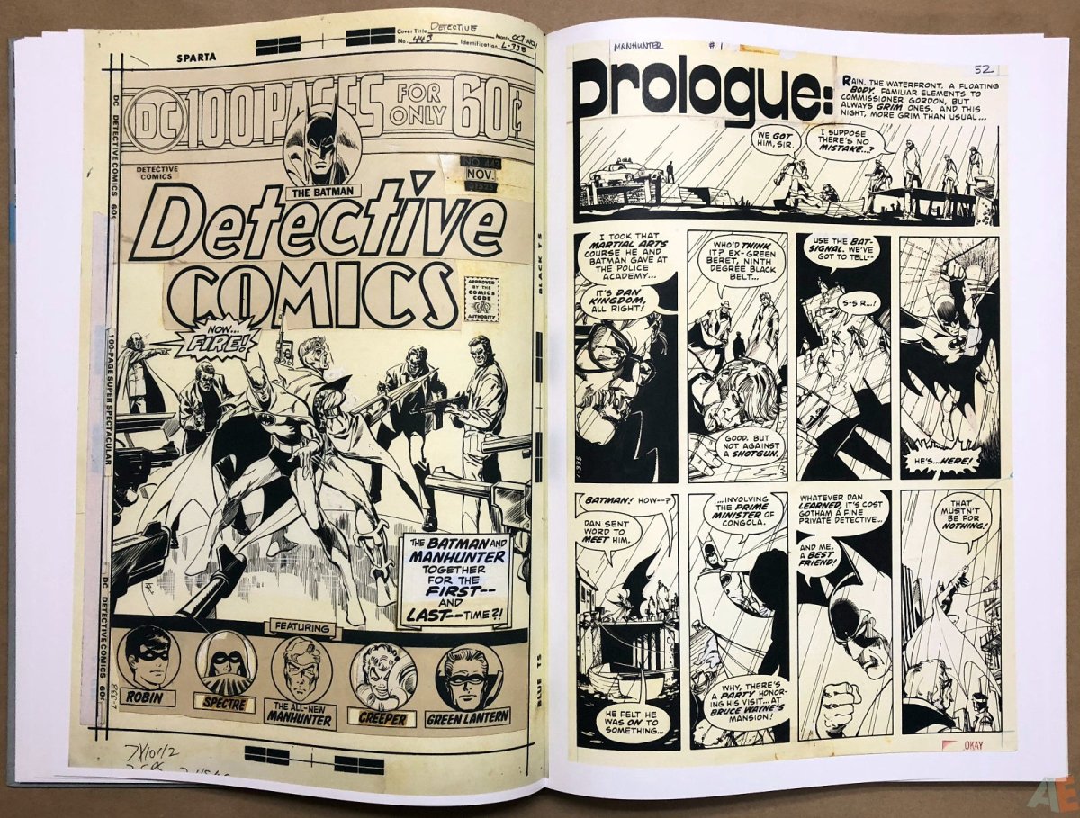 Walter Simonson Manhunter and Other Stories Artist’s Edition HC - Walt's Comic Shop