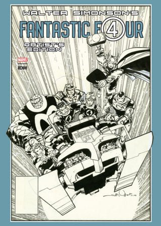 Walter Simonson’s Fantastic Four Artist’s Edition HC - Walt's Comic Shop