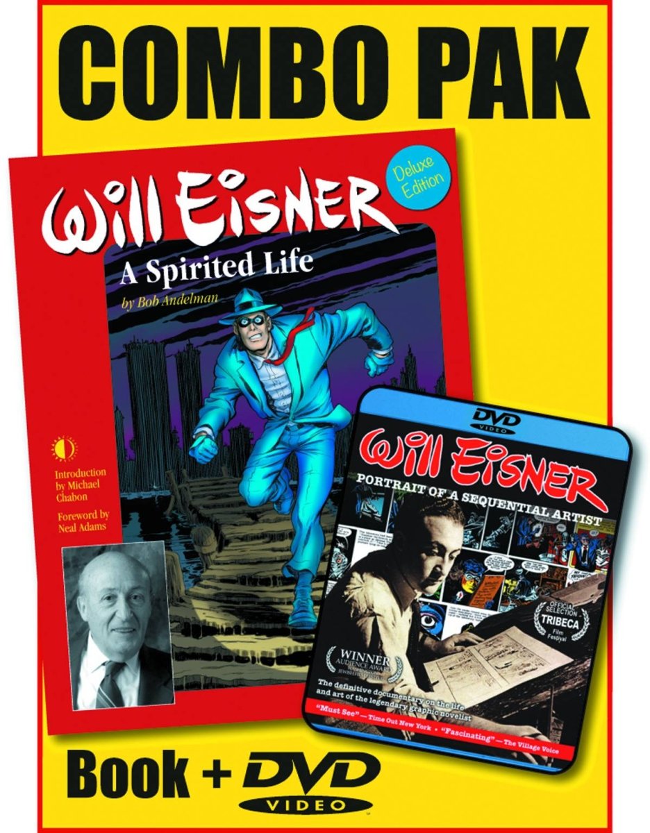 Will Eisner: A Spirited Life HC/DVD Combo Pack *RARE* - Walt's Comic Shop