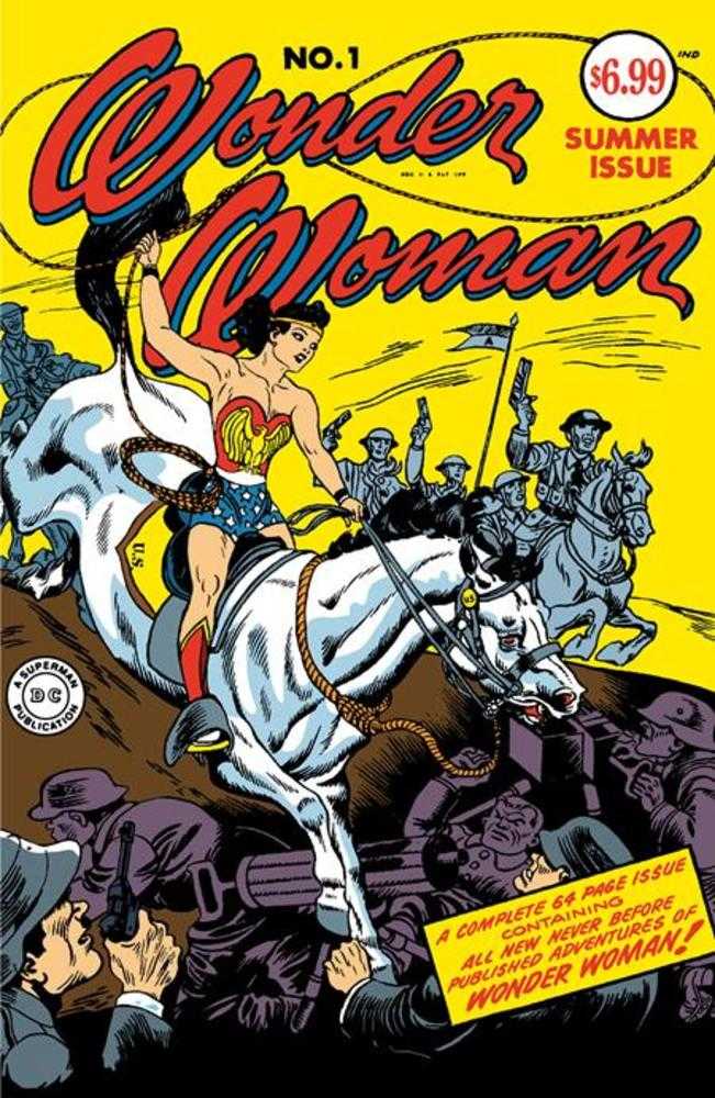 Wonder Woman #1 (1942) Facsimile Edition Cover A Harry G Peter - Walt's Comic Shop