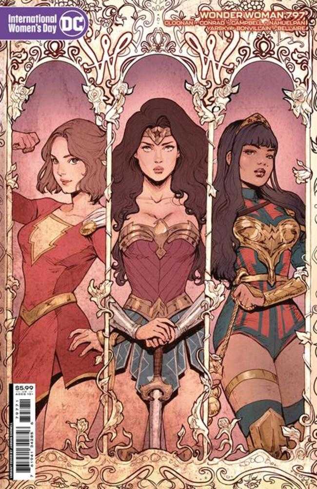 Wonder Woman #797 Cover G Jasmin Darnell International Womens Day Card Stock Variant (Revenge Of The Gods) - Walt's Comic Shop