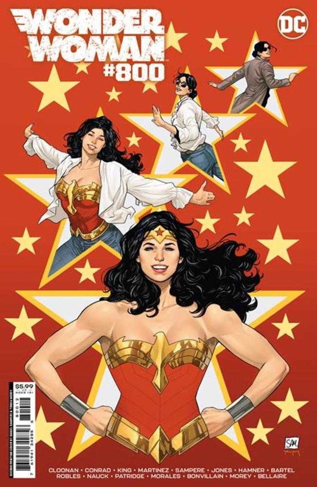 Wonder Woman #800 2nd Print Cover A Daniel Sampere - Walt's Comic Shop