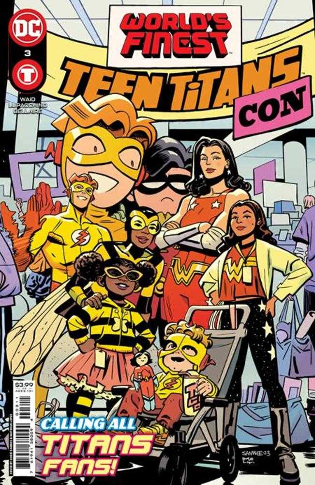 Worlds Finest Teen Titans #3 (Of 6) Cover A Chris Samnee & Mat Lopes - Walt's Comic Shop