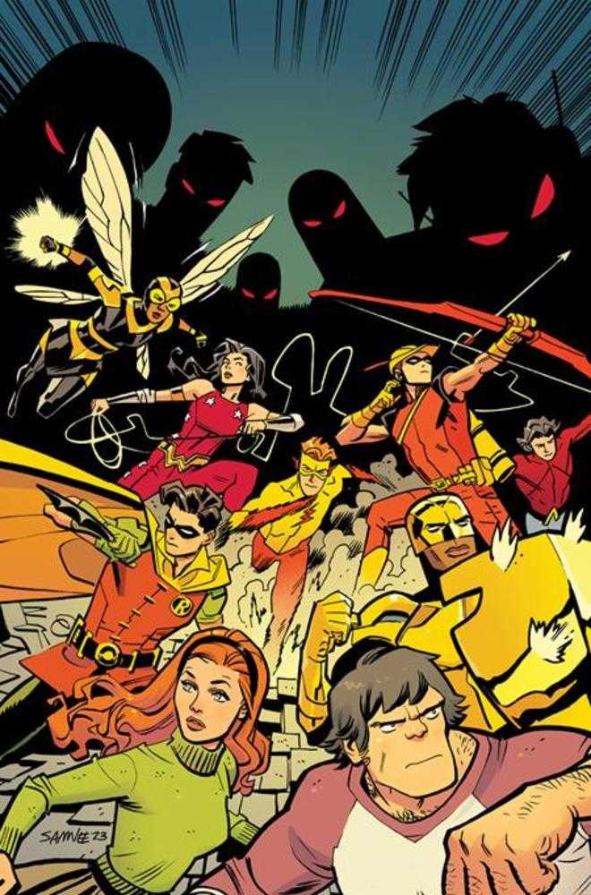 Worlds Finest Teen Titans #6 (Of 6) Cover A Chris Samnee - Walt's Comic Shop