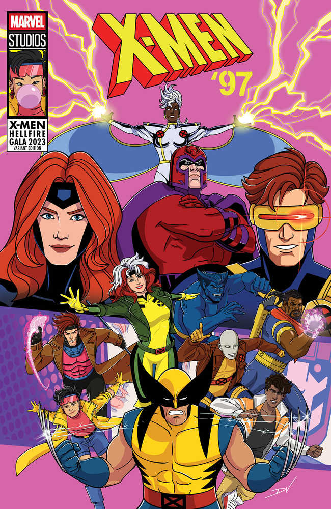 X-Men Hellfire Gala 2023 #1 Dan Veesenmeyer X-Men 97 Variant - Walt's Comic Shop