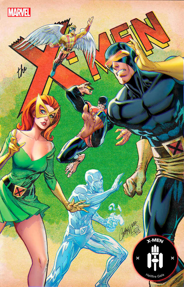 X-Men Hellfire Gala 2023 #1 Js Campbell Anniversary Variant - Walt's Comic Shop