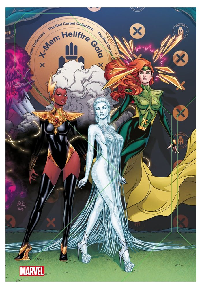 X-Men: Hellfire Gala - The Red Carpet Collection HC Dauterman Cover [DM Only] - Walt's Comic Shop
