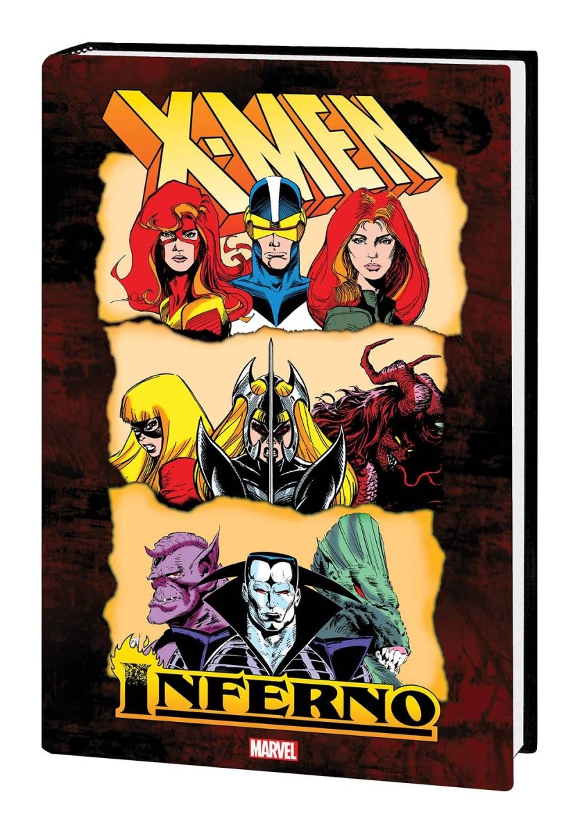 X-Men: Inferno Omnibus HC Silvestri/Blevins/Simonson Headshots Cover [DM Only] *OOP* - Walt's Comic Shop