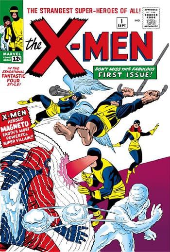 X-Men Omnibus Vol 1 HC Kirby Variant Cover New Printing 2022 [DM Only] *OOP* - Walt's Comic Shop