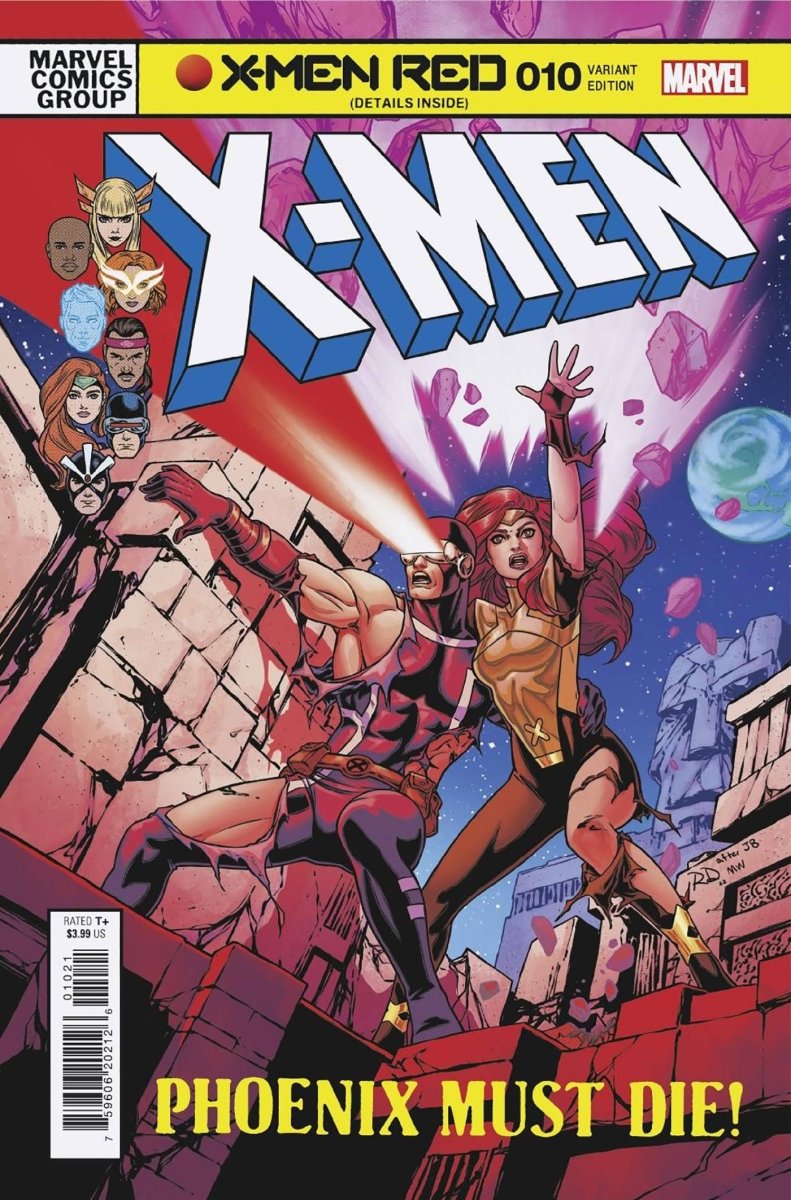X-Men Red #10 Dauterman Classic Homage Var - Walt's Comic Shop