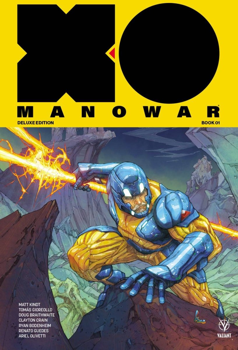 X-O Manowar (2017) Matt Kindt Deluxe HC Vol 01 - Walt's Comic Shop