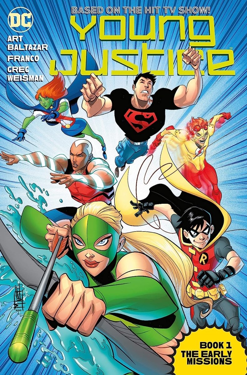 Young Justice The Animated Series TP Book 01 The Early Missions - Walt's Comic Shop