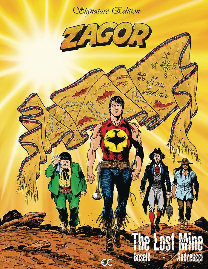 Zagor The Lost Mine GN HC - Walt's Comic Shop