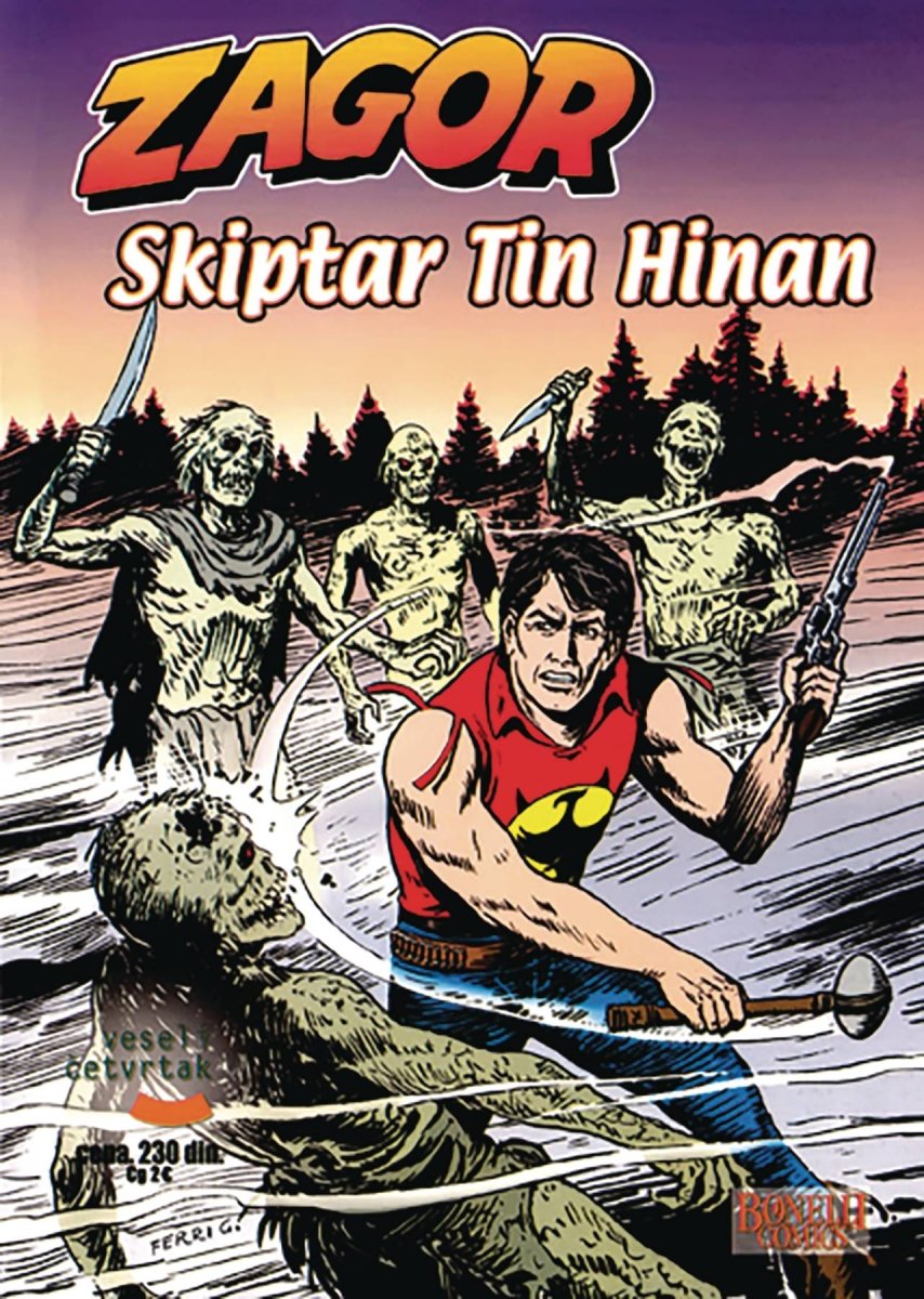 Zagor The Scepter Of Tin Hinan GN *PRE-ORDER* - Walt's Comic Shop