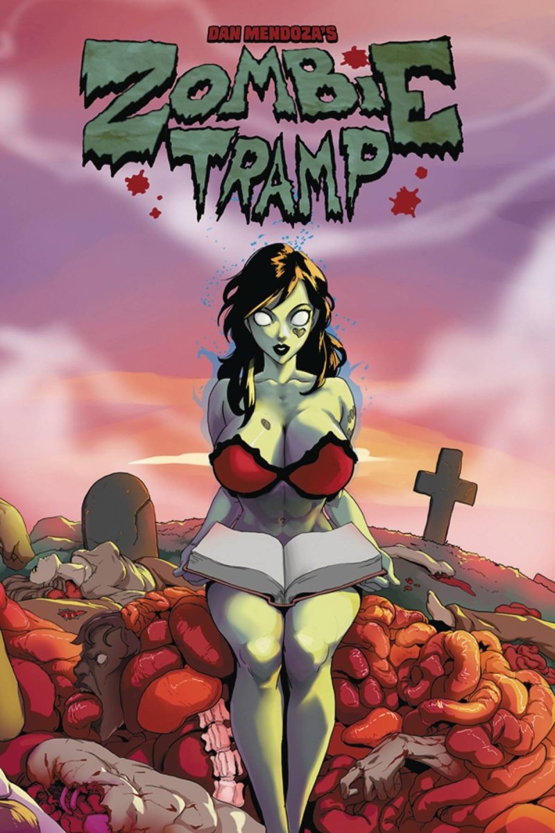 Zombie Tramp Deluxe HC Year 01 Risque Signed Cover - Walt's Comic Shop